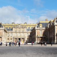 La cour du Château de Versailles