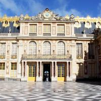 La cour du Château de Versailles