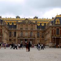 La cour du Château de Versailles